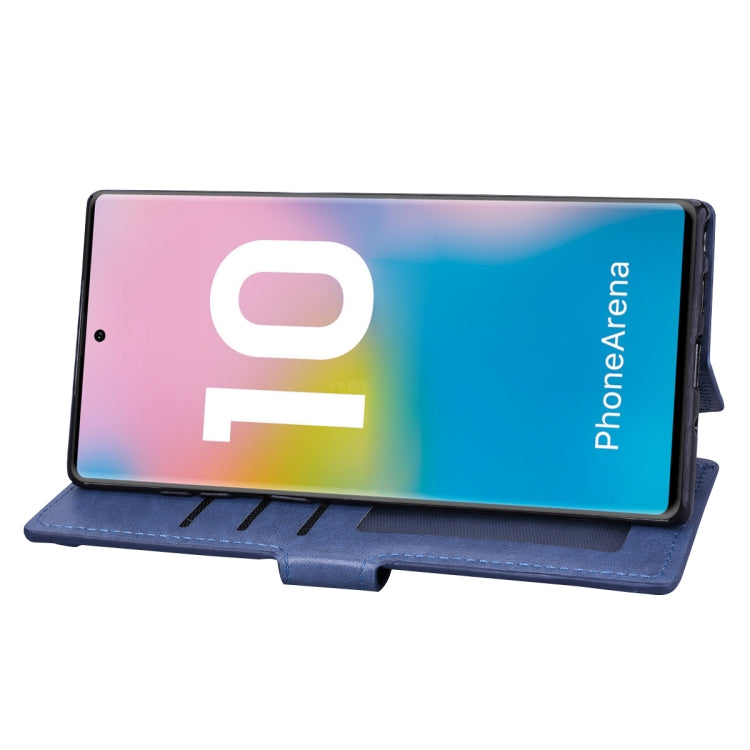 For Galaxy Note 10 Pro Zipper Horizontal Flip Leather Case with Holder & Card Slot & Wallet