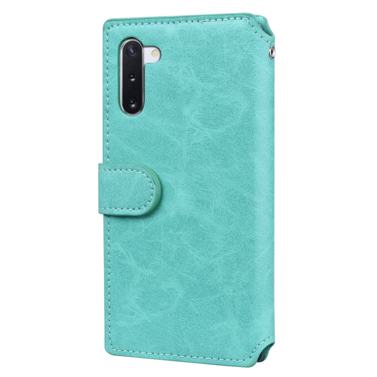 For Galaxy Note 10 Pro Zipper Horizontal Flip Leather Case with Holder & Card Slot & Wallet