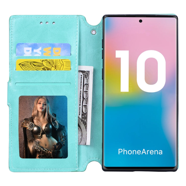 For Galaxy Note 10 Pro Zipper Horizontal Flip Leather Case with Holder & Card Slot & Wallet