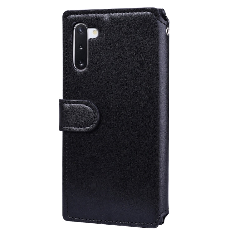 For Galaxy Note 10 Pro Zipper Horizontal Flip Leather Case with Holder & Card Slot & Wallet