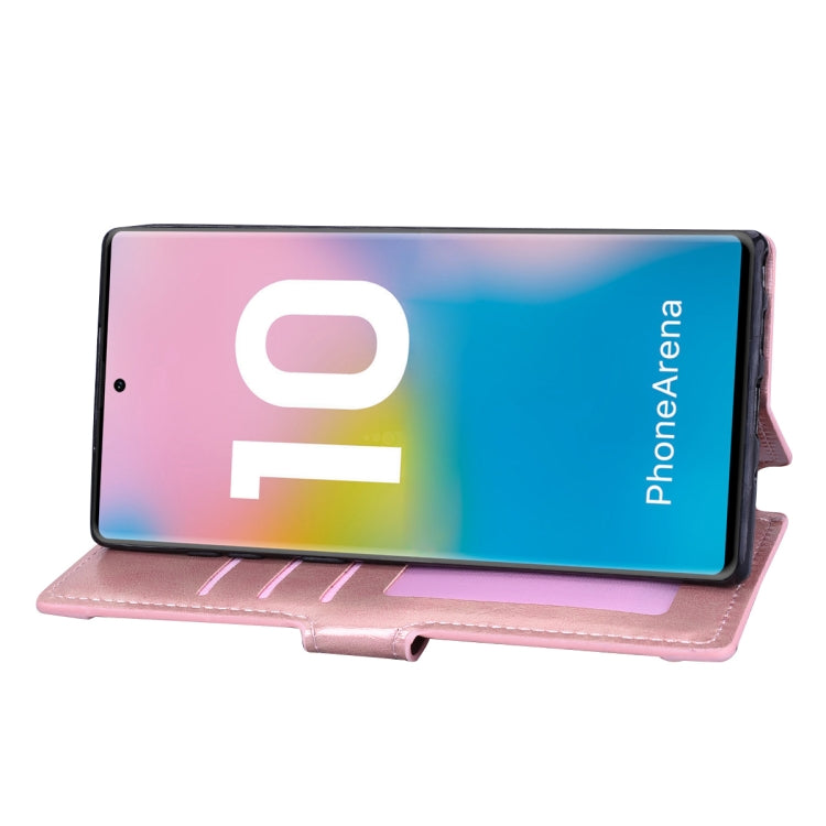 For Galaxy Note 10 Zipper Horizontal Flip Leather Case with Holder & Card Slot & Wallet