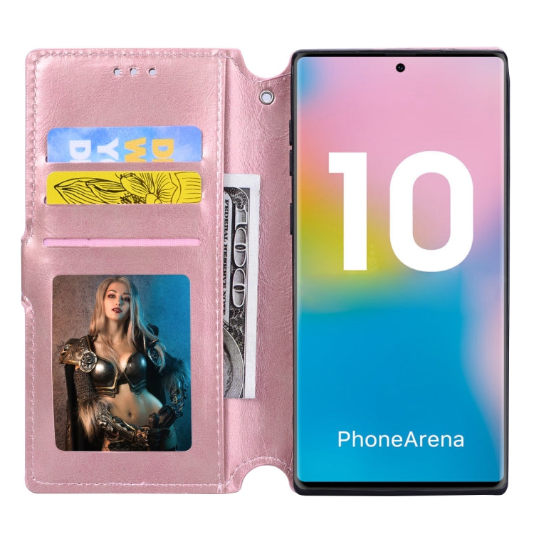 For Galaxy Note 10 Zipper Horizontal Flip Leather Case with Holder & Card Slot & Wallet