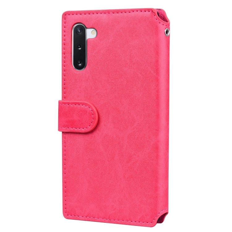 For Galaxy Note 10 Zipper Horizontal Flip Leather Case with Holder & Card Slot & Wallet