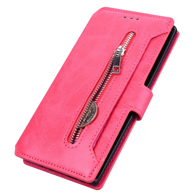 For Galaxy Note 10 Zipper Horizontal Flip Leather Case with Holder & Card Slot & Wallet