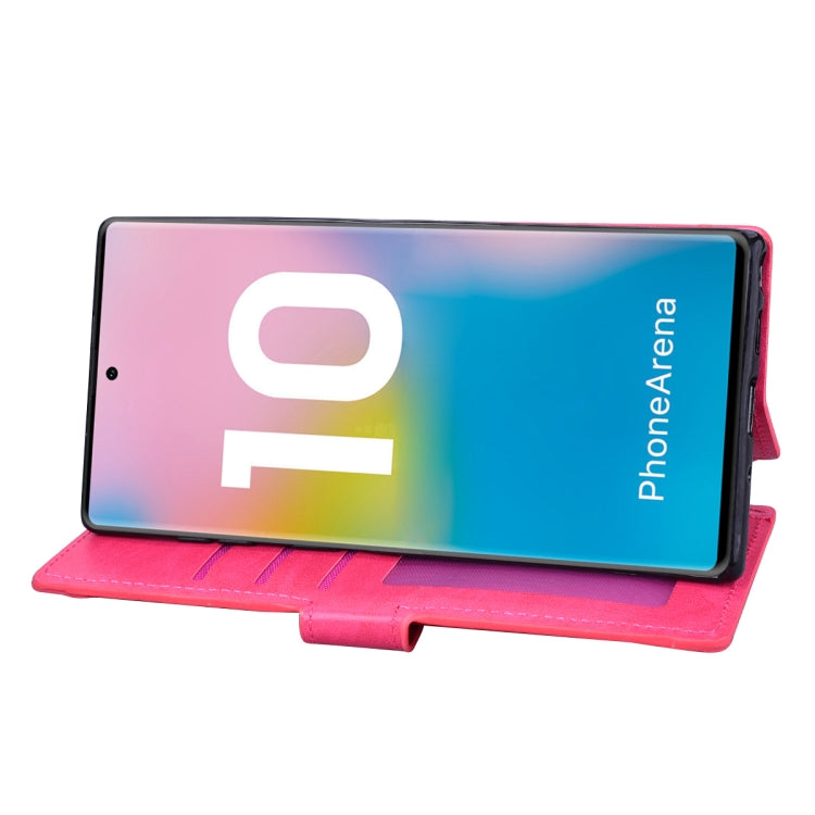 For Galaxy Note 10 Zipper Horizontal Flip Leather Case with Holder & Card Slot & Wallet