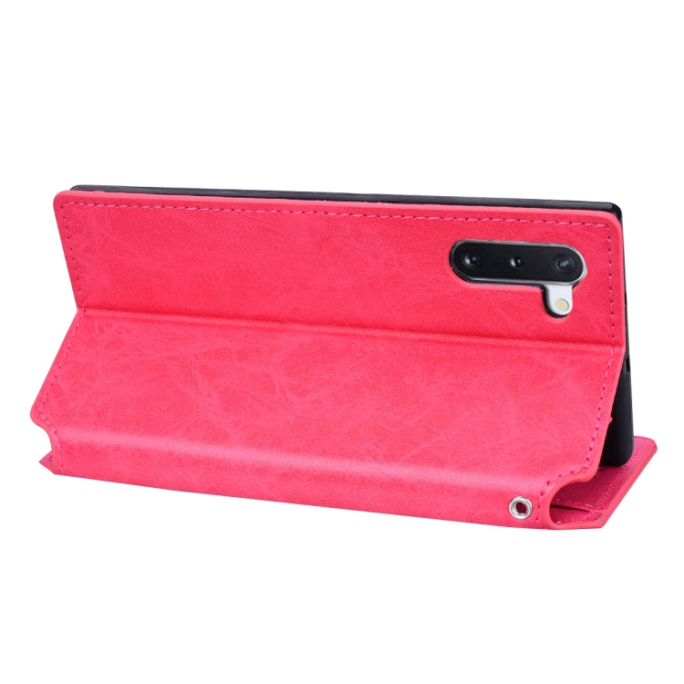 For Galaxy Note 10 Zipper Horizontal Flip Leather Case with Holder & Card Slot & Wallet