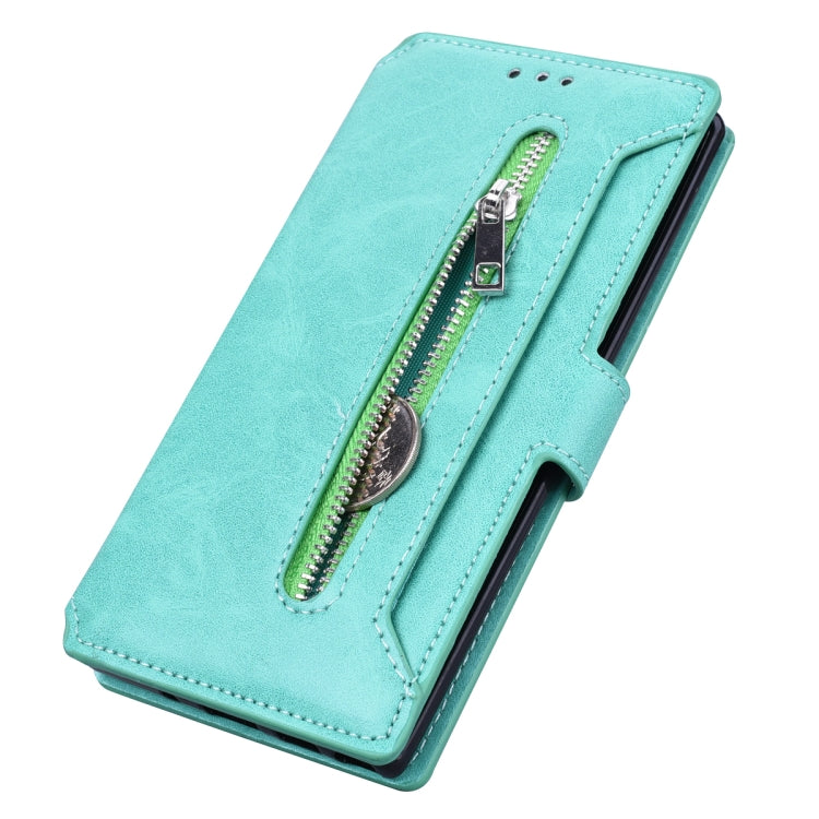 For Galaxy Note 10 Zipper Horizontal Flip Leather Case with Holder & Card Slot & Wallet