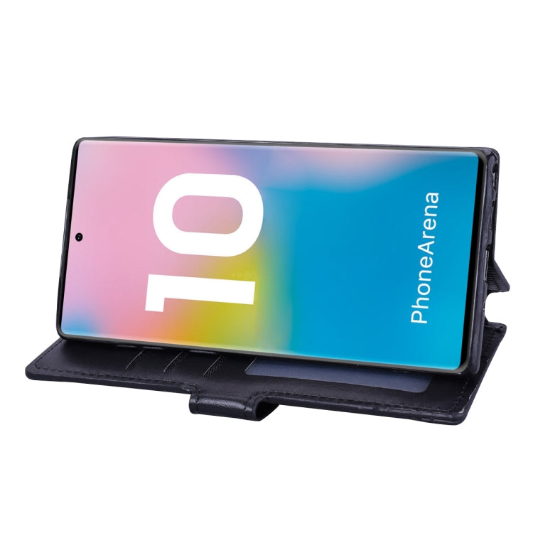 For Galaxy Note 10 Zipper Horizontal Flip Leather Case with Holder & Card Slot & Wallet