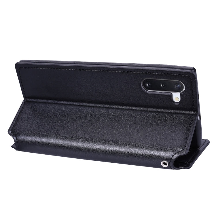 For Galaxy Note 10 Zipper Horizontal Flip Leather Case with Holder & Card Slot & Wallet