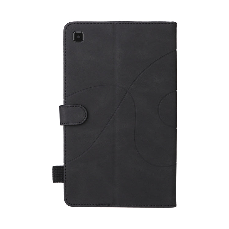 For Samsung Galaxy Tab A7 Lite T225/T220 Dual-color Splicing Horizontal Flip PU Leather Case with Holder & Card Slots