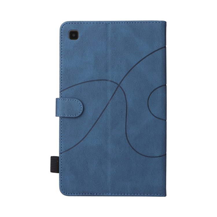 For Samsung Galaxy Tab A7 Lite T225/T220 Dual-color Splicing Horizontal Flip PU Leather Case with Holder & Card Slots