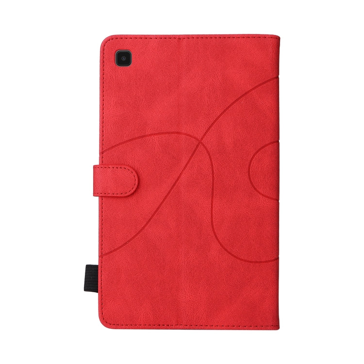 For Samsung Galaxy Tab A7 Lite T225/T220 Dual-color Splicing Horizontal Flip PU Leather Case with Holder & Card Slots