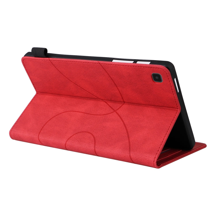 For Samsung Galaxy Tab A7 Lite T225/T220 Dual-color Splicing Horizontal Flip PU Leather Case with Holder & Card Slots
