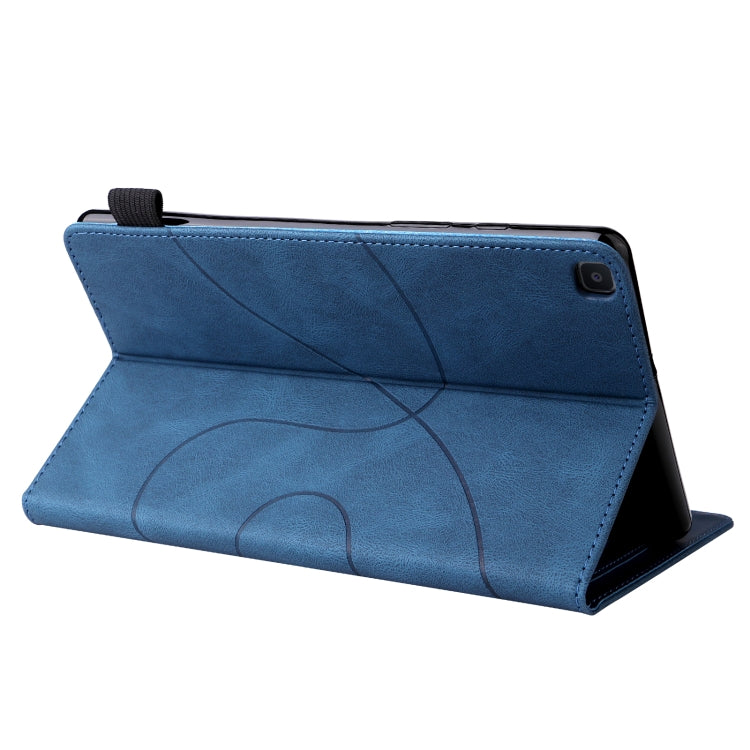 For Samsung Galaxy Tab A 8.0 (2019) T295 Dual-color Splicing Horizontal Flip PU Leather Case with Holder & Card Slots