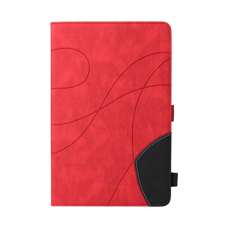 For Samsung Galaxy Tab A 8.0 (2019) T295 Dual-color Splicing Horizontal Flip PU Leather Case with Holder & Card Slots