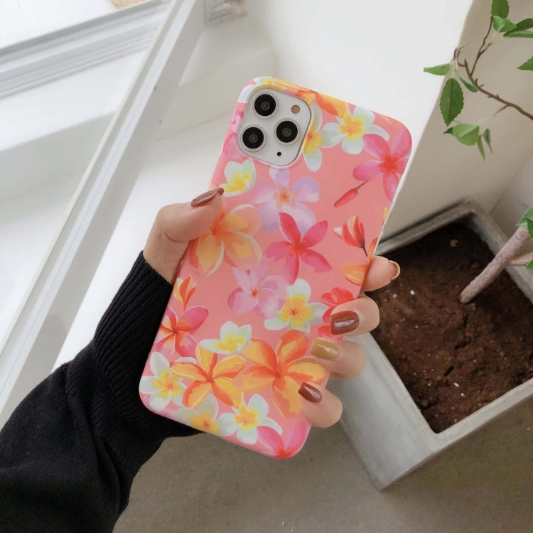 For iPhone 13 Painted IMD Frosted White Edge TPU Phone Case