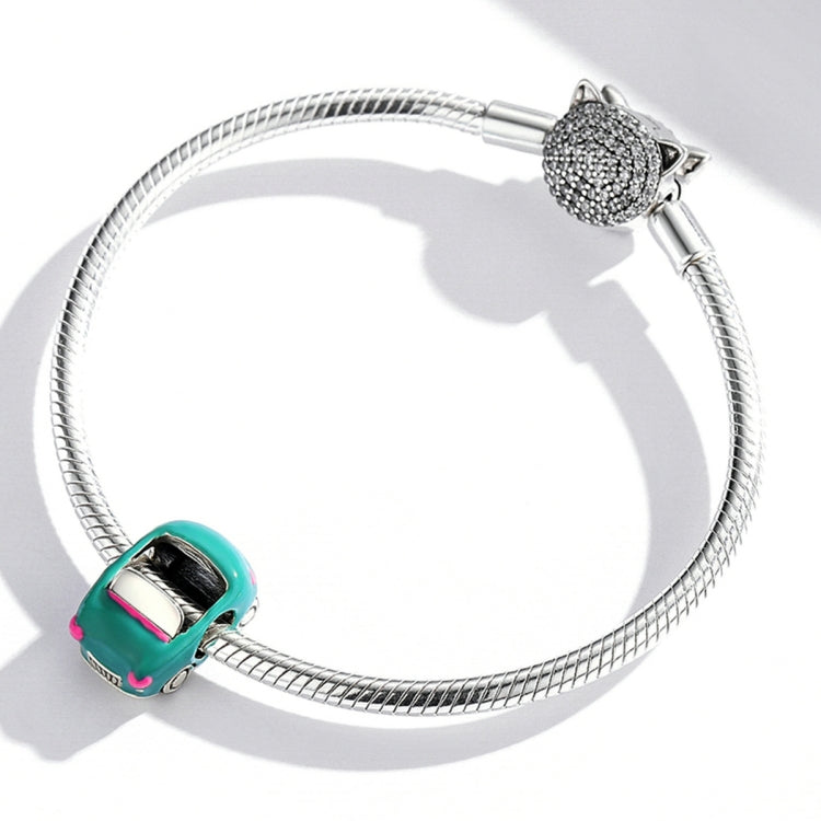 S925 Sterling Silver Retro Convertible Beads DIY Bracelet Necklace Accessories