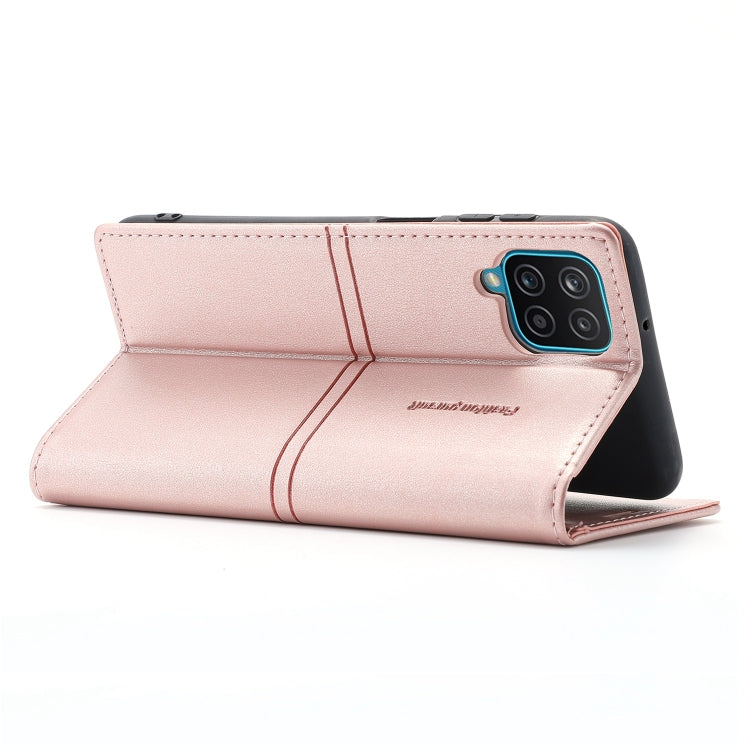For Samsung Galaxy A42 5G Dream Magnetic Suction Business Horizontal Flip PU Leather Case with Holder & Card Slot & Wallet