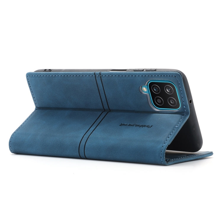 For Samsung Galaxy A42 5G Dream Magnetic Suction Business Horizontal Flip PU Leather Case with Holder & Card Slot & Wallet