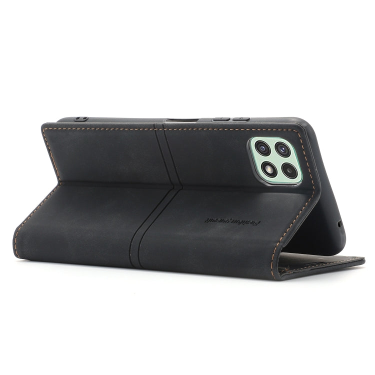 For Samsung Galaxy A22 5G Dream Magnetic Suction Business Horizontal Flip PU Leather Case with Holder & Card Slot & Wallet