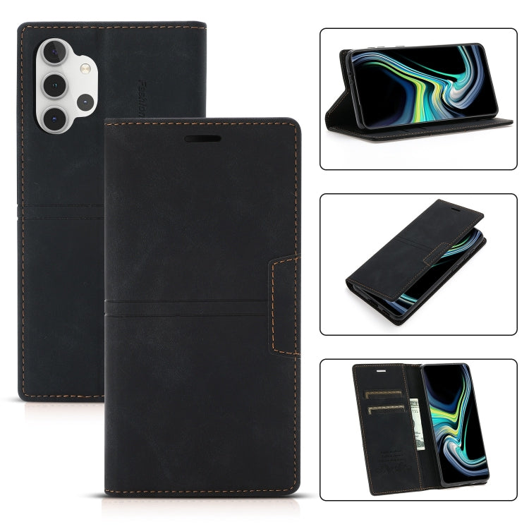 For Samsung Galaxy A32 5G Dream Magnetic Suction Business Horizontal Flip PU Leather Case with Holder & Card Slot & Wallet