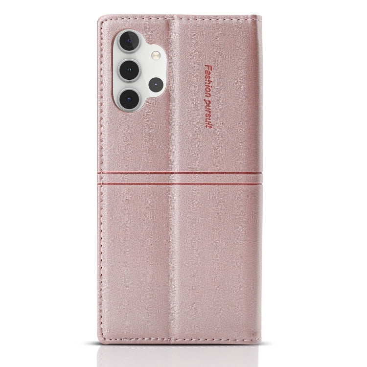 For Samsung Galaxy A32 4G Dream Magnetic Suction Business Horizontal Flip PU Leather Case with Holder & Card Slot & Wallet