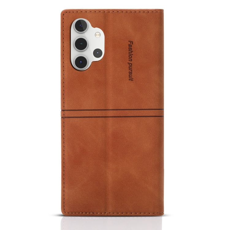 For Samsung Galaxy A72 5G / 4G Dream Magnetic Suction Business Horizontal Flip PU Leather Case with Holder & Card Slot & Wallet