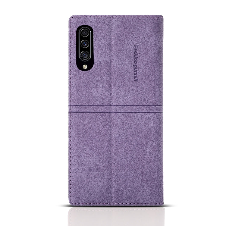 For Samsung Galaxy A70 Dream Magnetic Suction Business Horizontal Flip PU Leather Case with Holder & Card Slot & Wallet