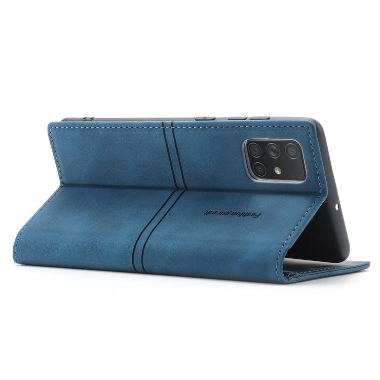For Samsung Galaxy A81 Dream Magnetic Suction Business Horizontal Flip PU Leather Case with Holder & Card Slot & Wallet