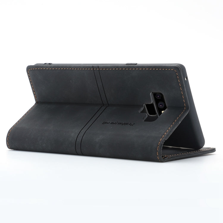 For Samsung Galaxy Note9 Dream Magnetic Suction Business Horizontal Flip PU Leather Case with Holder & Card Slot & Wallet