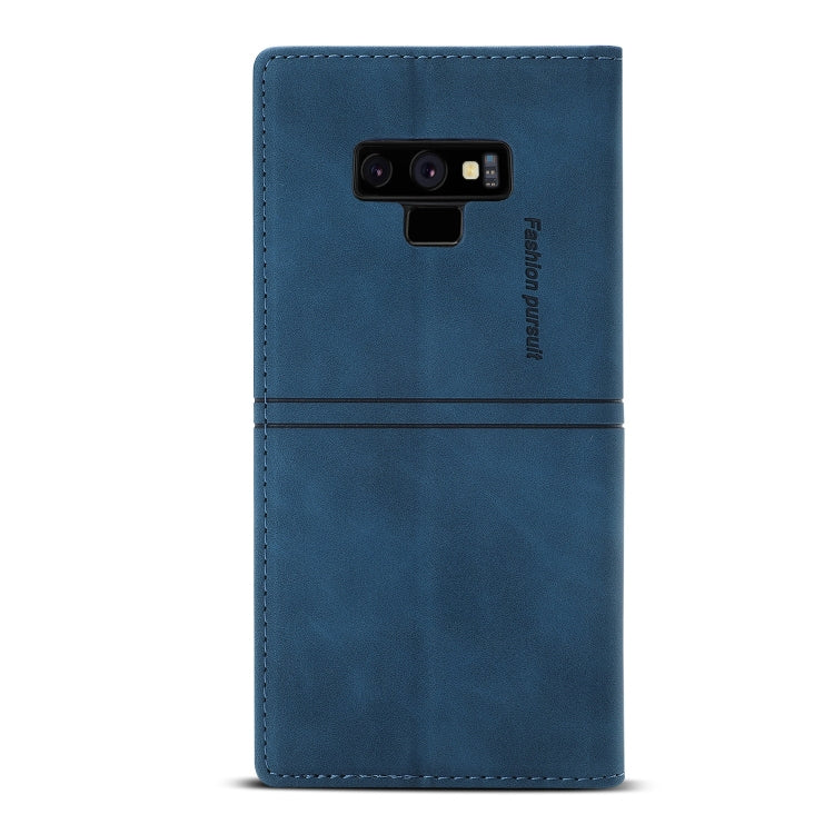 For Samsung Galaxy Note9 Dream Magnetic Suction Business Horizontal Flip PU Leather Case with Holder & Card Slot & Wallet