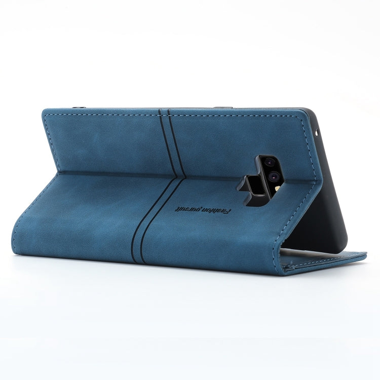For Samsung Galaxy Note9 Dream Magnetic Suction Business Horizontal Flip PU Leather Case with Holder & Card Slot & Wallet