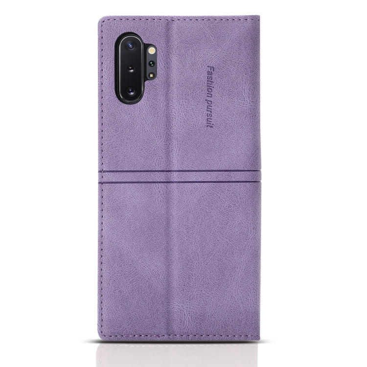 For Samsung Galaxy Note10 Dream Magnetic Suction Business Horizontal Flip PU Leather Case with Holder & Card Slot & Wallet