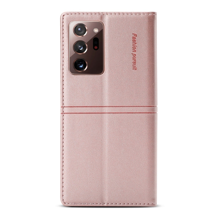 For Samsung Galaxy Note20 Dream Magnetic Suction Business Horizontal Flip PU Leather Case with Holder & Card Slot & Wallet