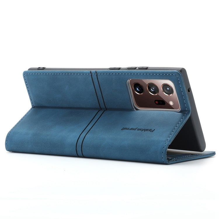 For Samsung Galaxy Note20 Dream Magnetic Suction Business Horizontal Flip PU Leather Case with Holder & Card Slot & Wallet