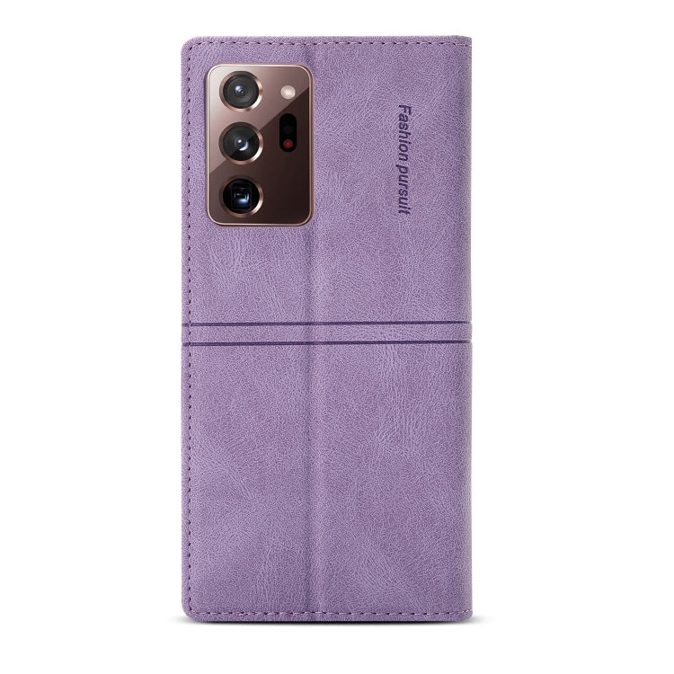 For Samsung Galaxy Note20 Dream Magnetic Suction Business Horizontal Flip PU Leather Case with Holder & Card Slot & Wallet