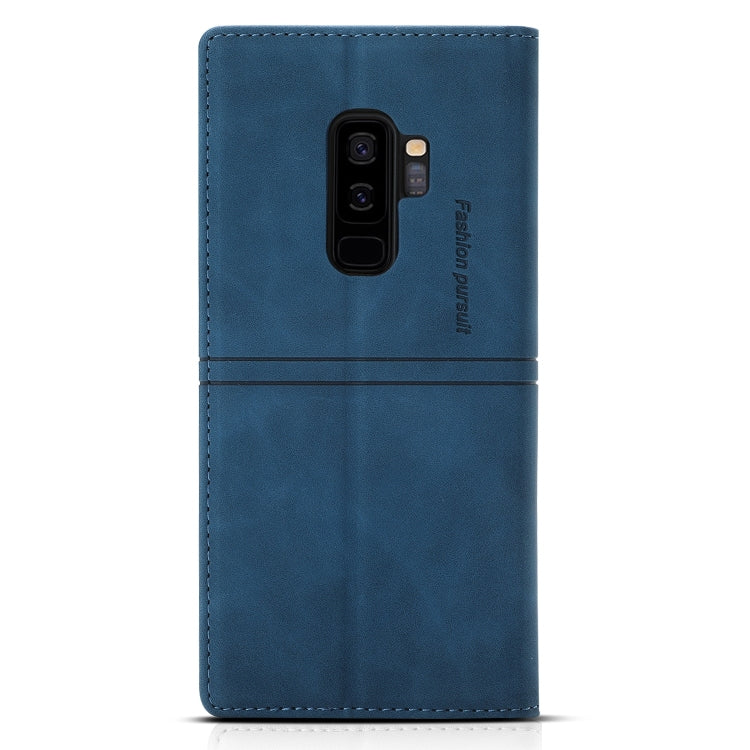 For Samsung Galaxy S9 Dream Magnetic Suction Business Horizontal Flip PU Leather Case with Holder & Card Slot & Wallet
