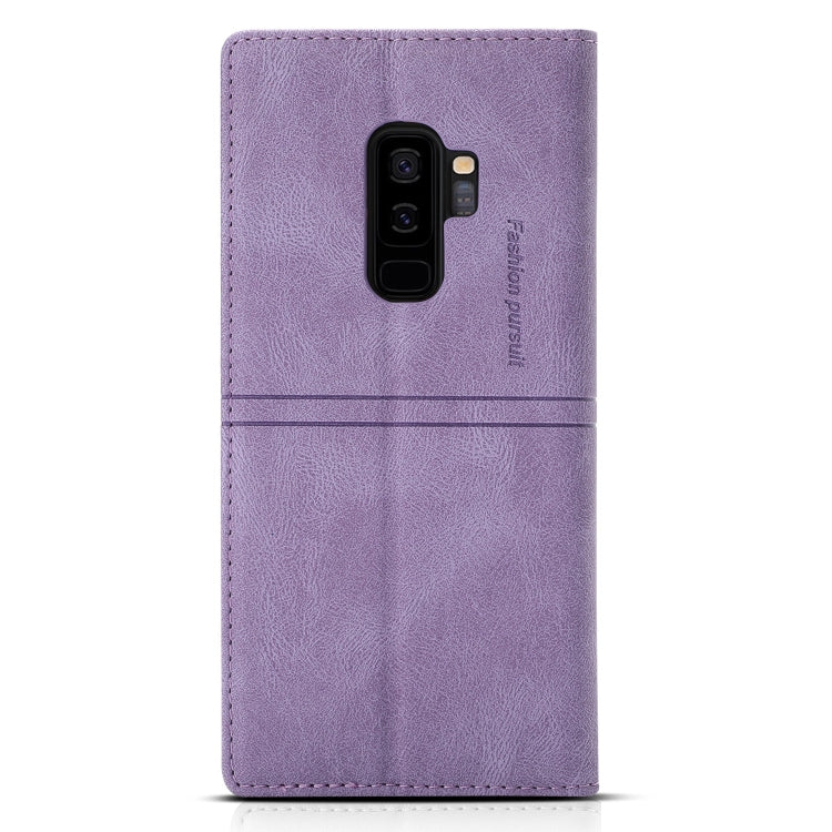 For Samsung Galaxy S9 Dream Magnetic Suction Business Horizontal Flip PU Leather Case with Holder & Card Slot & Wallet