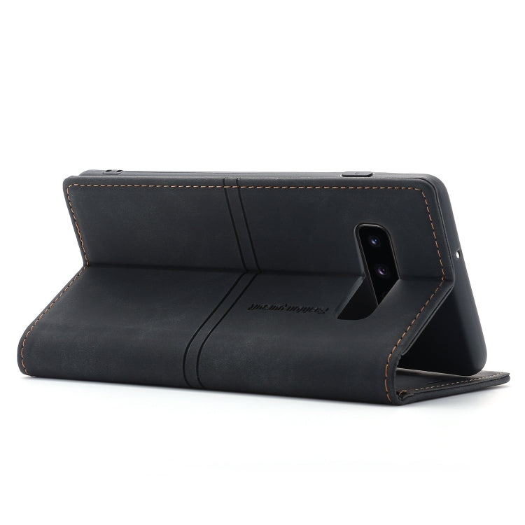 For Samsung Galaxy S10+ Dream Magnetic Suction Business Horizontal Flip PU Leather Case with Holder & Card Slot & Wallet