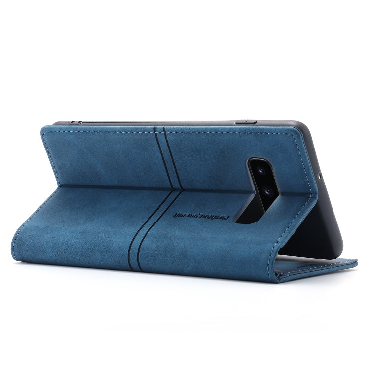For Samsung Galaxy S10+ Dream Magnetic Suction Business Horizontal Flip PU Leather Case with Holder & Card Slot & Wallet