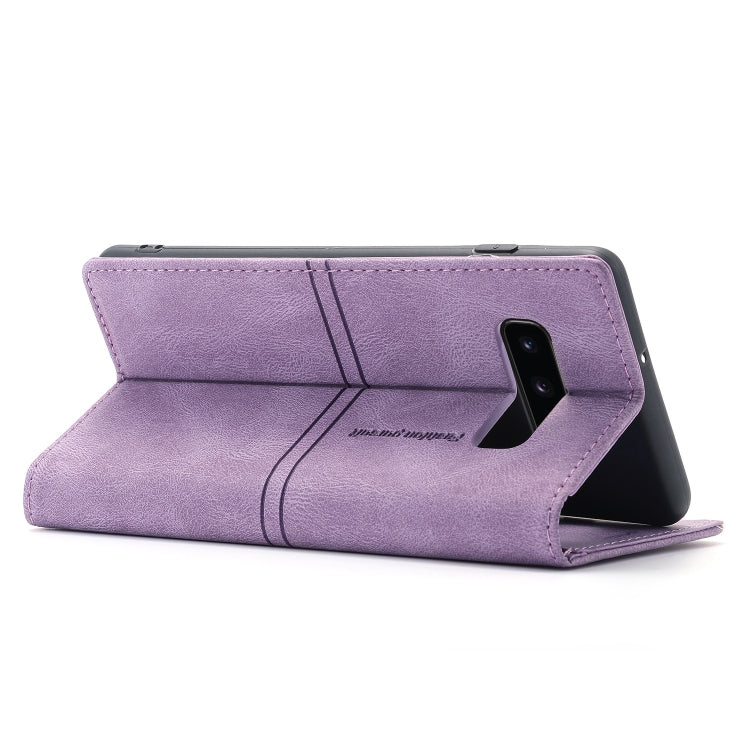 For Samsung Galaxy S10+ Dream Magnetic Suction Business Horizontal Flip PU Leather Case with Holder & Card Slot & Wallet