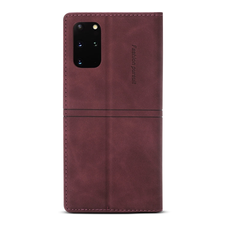 For Samsung Galaxy S20 Dream Magnetic Suction Business Horizontal Flip PU Leather Case with Holder & Card Slot & Wallet
