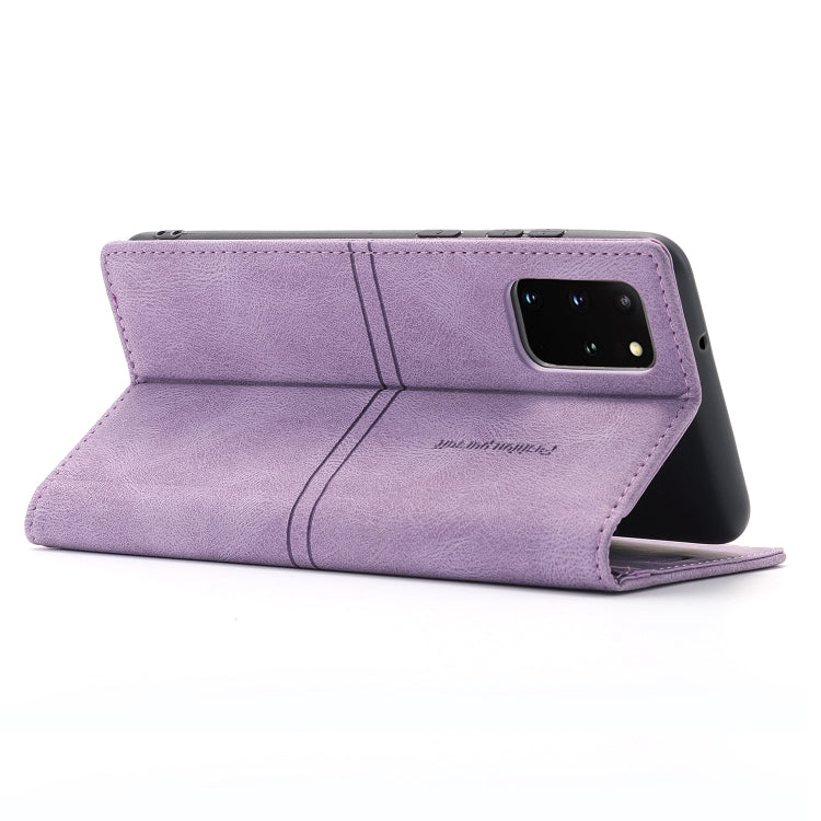 For Samsung Galaxy S20 Dream Magnetic Suction Business Horizontal Flip PU Leather Case with Holder & Card Slot & Wallet