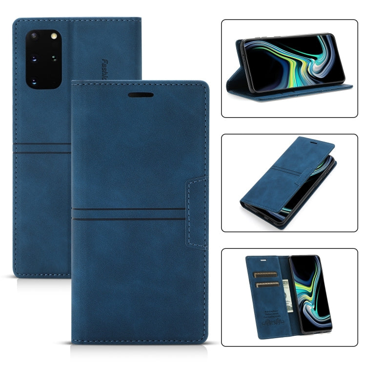 For Samsung Galaxy S20+ Dream Magnetic Suction Business Horizontal Flip PU Leather Case with Holder & Card Slot & Wallet