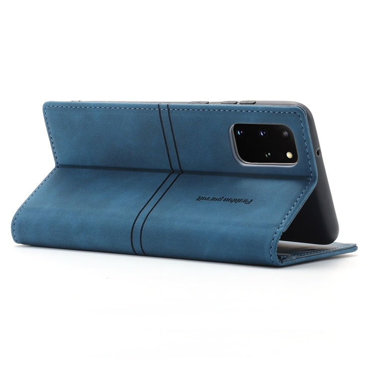 For Samsung Galaxy S20+ Dream Magnetic Suction Business Horizontal Flip PU Leather Case with Holder & Card Slot & Wallet