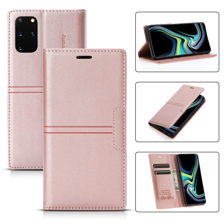 For Samsung Galaxy S20 FE Dream Magnetic Suction Business Horizontal Flip PU Leather Case with Holder & Card Slot & Wallet