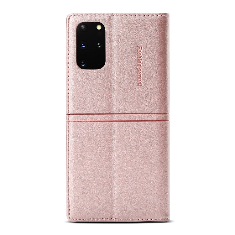 For Samsung Galaxy S20 FE Dream Magnetic Suction Business Horizontal Flip PU Leather Case with Holder & Card Slot & Wallet