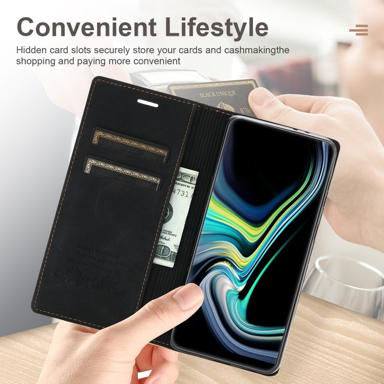 For Samsung Galaxy S20 Ultra Dream Magnetic Suction Business Horizontal Flip PU Leather Case with Holder & Card Slot & Wallet