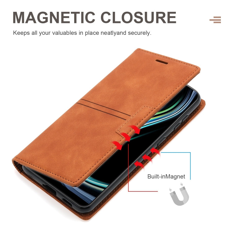 For Samsung Galaxy S20 Ultra Dream Magnetic Suction Business Horizontal Flip PU Leather Case with Holder & Card Slot & Wallet