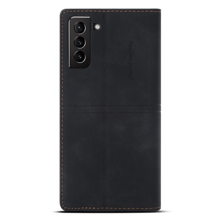 For Samsung Galaxy S21+ 5G Dream Magnetic Suction Business Horizontal Flip PU Leather Case with Holder & Card Slot & Wallet